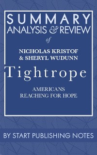 Cover Summary, Analysis, and Review of Nicholas Kristof & Sheryl WuDunn's Tightrope