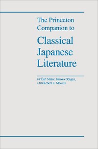 Cover The Princeton Companion to Classical Japanese Literature