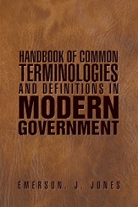 Cover Handbook of Common Terminologies and Definitions in Modern Government