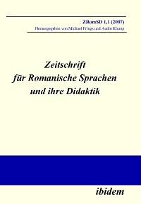Cover Zeitschrift für Romanische Sprachen und ihre Didaktik