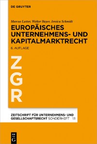 Cover Europäisches Unternehmens- und Kapitalmarktrecht