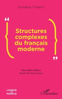 Cover Structures complexes du français moderne