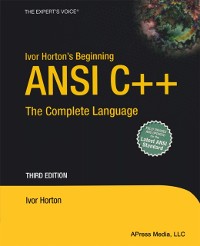 Cover Ivor Horton's Beginning ANSI C++
