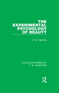 Cover The Experimental Psychology of Beauty