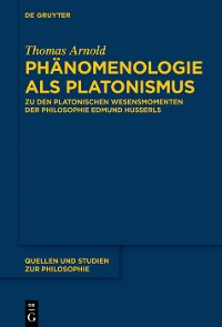 Cover Phänomenologie als Platonismus