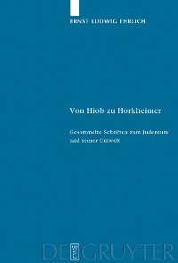 Cover Von Hiob zu Horkheimer