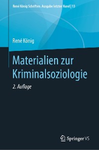 Cover Materialien zur Kriminalsoziologie