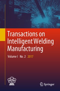 Cover Transactions on Intelligent Welding Manufacturing