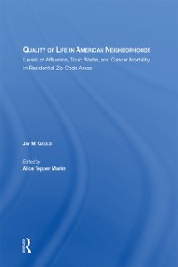 Cover Quality Of Life In American Neighborhoods