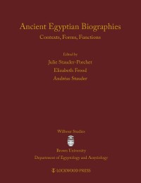 Cover Ancient Egyptian Biographies