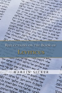 Cover Reflections on the Book of Leviticus