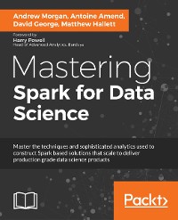 Cover Mastering Spark for Data Science