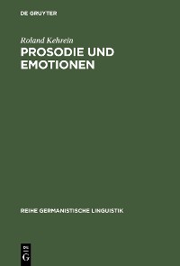 Cover Prosodie und Emotionen