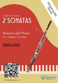 Cover (piano part) 2 Sonatas by Cherubini - Bassoon and Piano