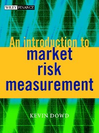Cover An Introduction to Market Risk Measurement
