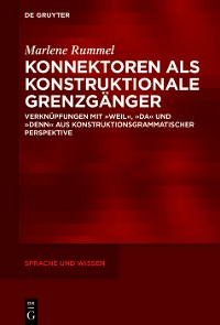 Cover Konnektoren als konstruktionale Grenzgänger