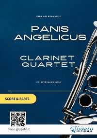 Cover Clarinet Quartet "Panis Angelicus" score & parts