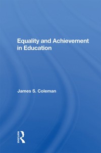 Cover Equality and Achievement in Education