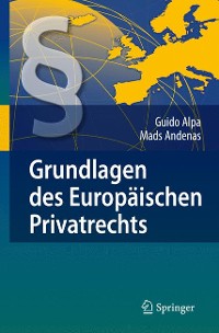 Cover Grundlagen des Europäischen Privatrechts