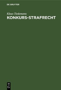 Cover Konkurs-Strafrecht