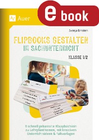 Cover Flipbooks gestalten im Sachunterricht Klasse 1/2