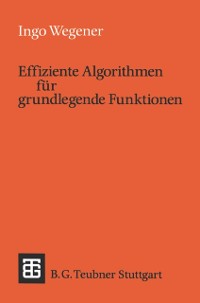 Cover Effiziente Algorithmen für grundlegende Funktionen