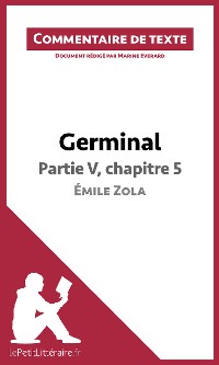 Cover Germinal de Zola - Partie V, chapitre 5