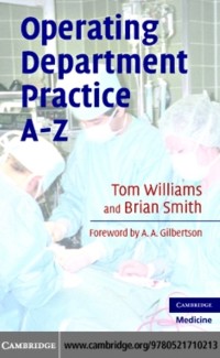 Cover Operating Department Practice A-Z