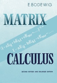 Cover Matrix Calculus