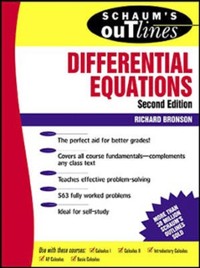 Cover Schaum's Outline of Differential Equations, 3rd edition
