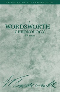 Cover Wordsworth Chronology