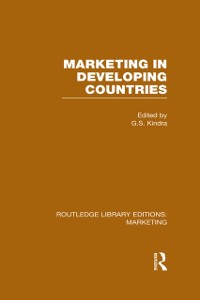 Cover Marketing in Developing Countries (RLE Marketing)