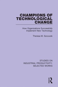 Cover Champions of Technological Change