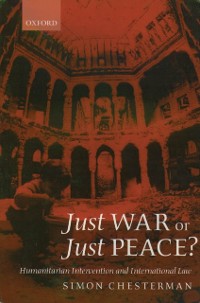 Cover Just War or Just Peace?