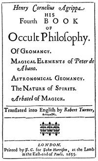 Cover Fourth Book of Occult Philosophy