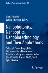 Cover Nanophotonics, Nanooptics, Nanobiotechnology, and Their Applications