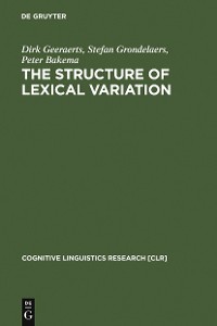 Cover The Structure of Lexical Variation