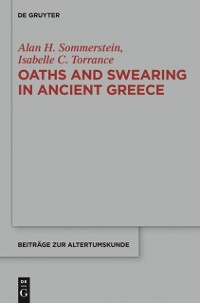 Cover Oaths and Swearing in Ancient Greece