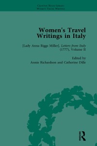 Cover Women's Travel Writings in Italy, Part I Vol 2