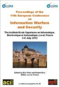 Cover Proceedings of the 11th European Conference on Information warfare and security : ECIW 2012