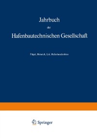 Cover Jahrbuch der Hafenbautechnischen Gesellschaft