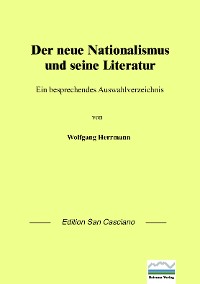 Cover Der neue Nationalismus und seine Literatur