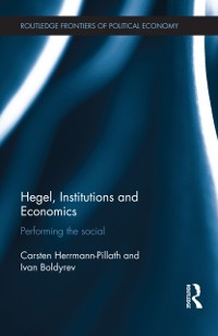 Cover Hegel, Institutions and Economics