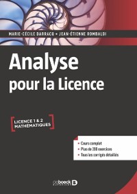 Cover Analyse pour la licence