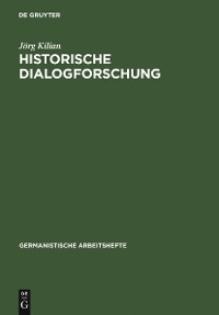 Cover Historische Dialogforschung