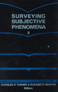 Cover Surveying Subjective Phenomena