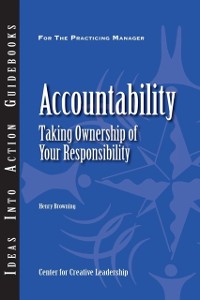 Cover Accountability: Taking Ownership of Your Responsibility