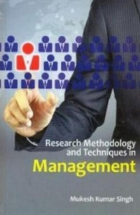 Cover Research Methodology And Techniques In Management
