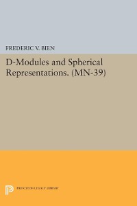 Cover D-Modules and Spherical Representations. (MN-39)