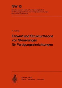 Cover Entwurf und Strukturtheorie von Steuerungen für Fertigungseinrichtungen
